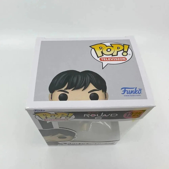 NEW Funko POP! Television Netflix Round 6 Player 218: Cho Sang-Woo #1225 Green - Picture 7 of 7